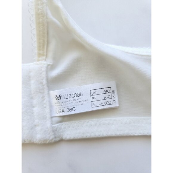 Wacoal 855192 Basic Beauty Full Figure Coverage Seamless Underwire Bra Ivory 36C - Picture 8 of 8